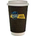 16 oz. Full Color Wave Paper Cup With Lid-3