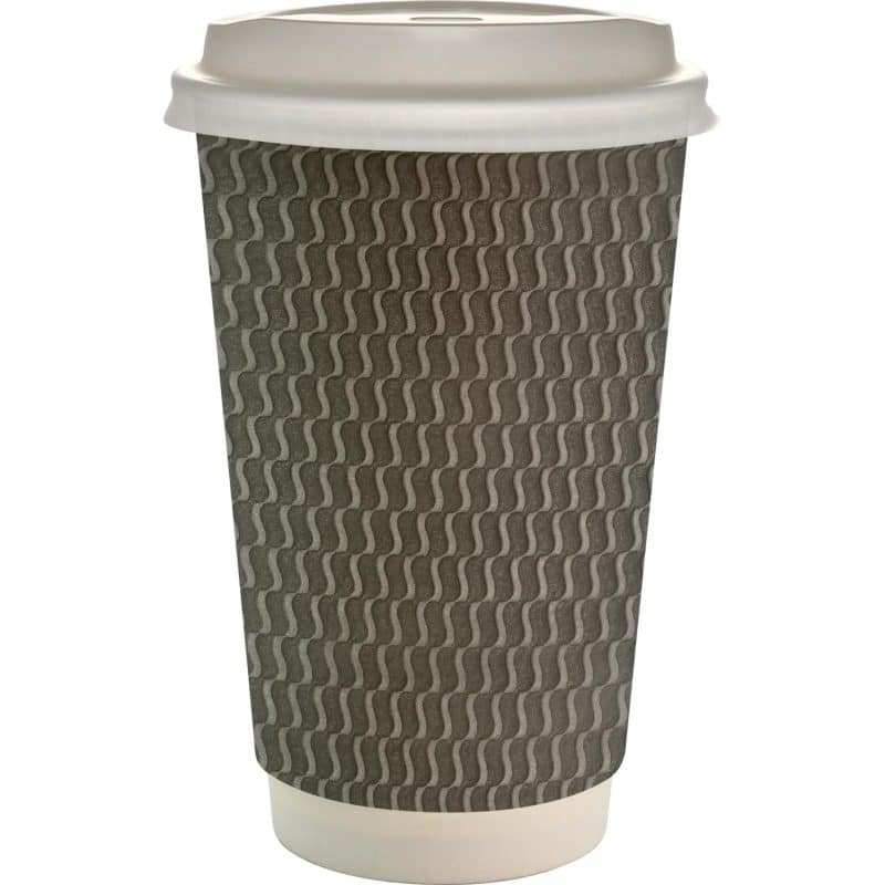 16 oz. Full Color Wave Paper Cup With Lid-10