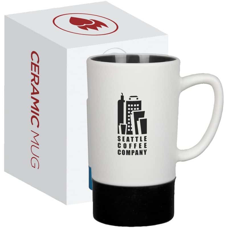 16 Oz Monument Ceramic Mug With Silicone Accent-3