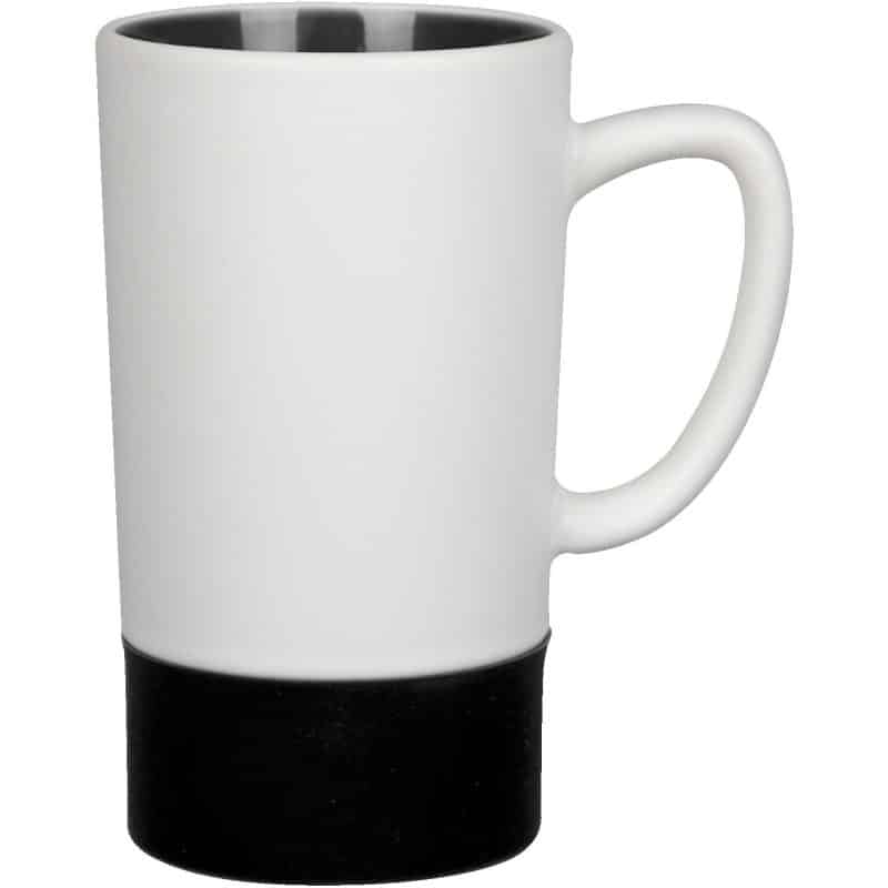 16 Oz Monument Ceramic Mug With Silicone Accent-4