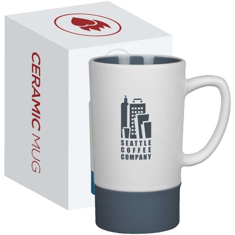 16 Oz Monument Ceramic Mug With Silicone Accent-7