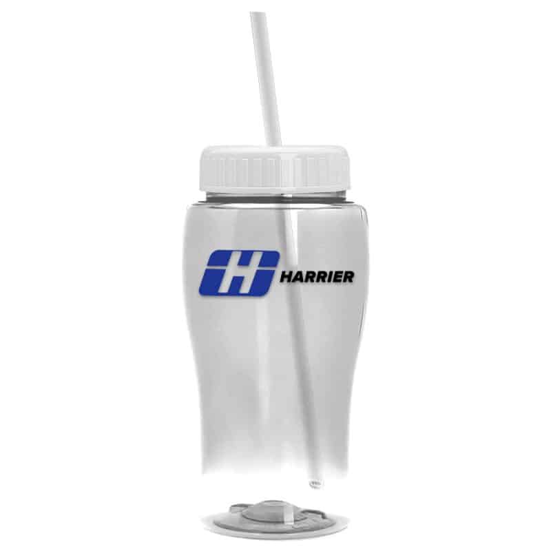 18 Oz. Pure-Poly Junior Sports Bottle w/Straw Lid-7