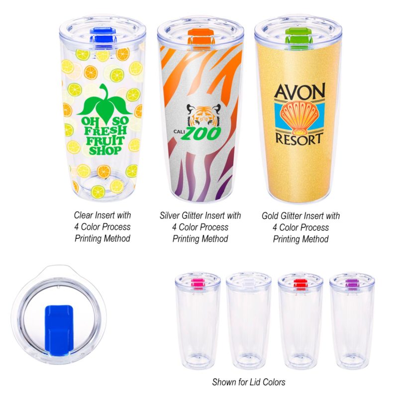 19 Oz. Everest Clarity Tumbler With Insert-1