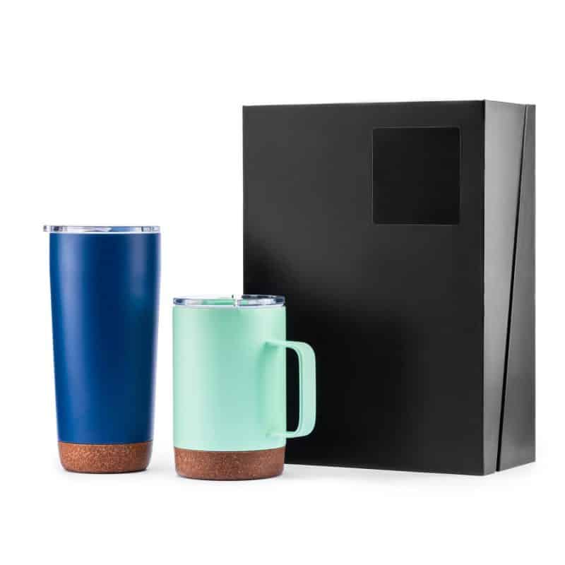 20 oz Azure Tumbler & 16 oz Yukon Mug - Gift Set-3