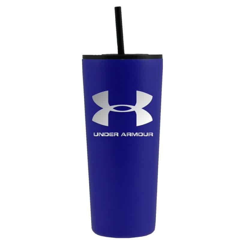 22 Oz. Powder Coated Tumbler With Hot/Cold Lid-3