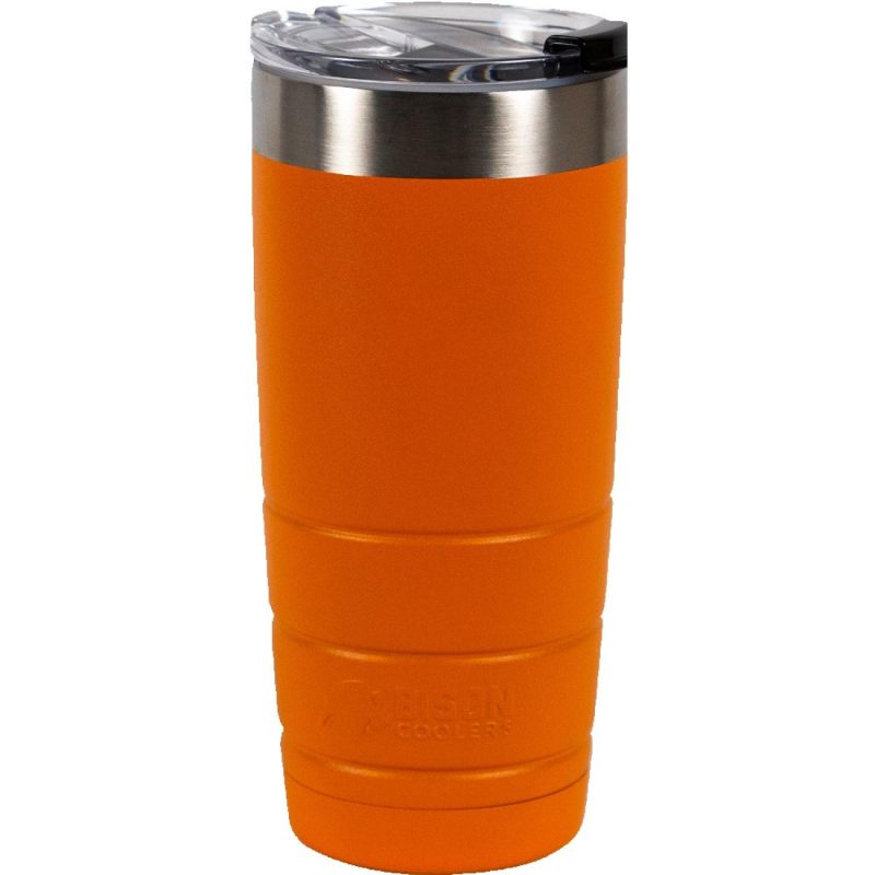 22 oz Leakproof Bison Tumbler - Stainless Steel - Custom-4
