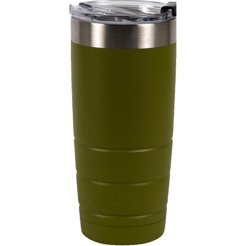 22 oz Leakproof Bison Tumbler - Stainless Steel - Custom-6