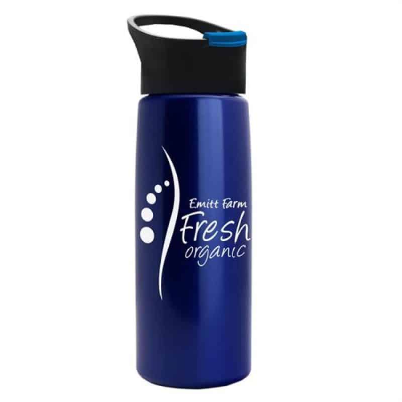 26 Oz. Metallic Flair Bottle w/Pop-Up Sip Lid-4