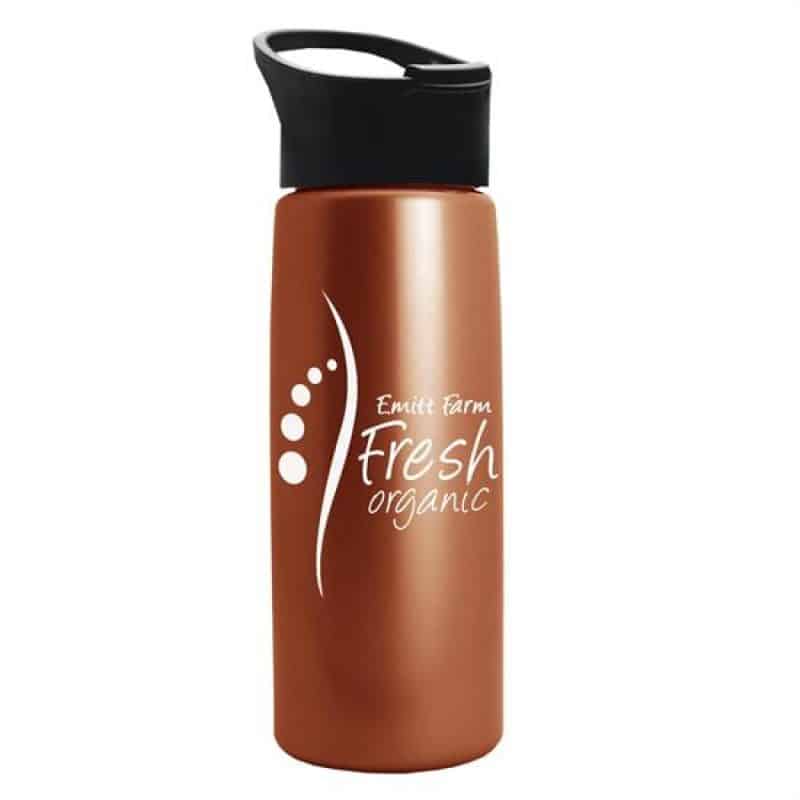 26 Oz. Metallic Flair Bottle w/Pop-Up Sip Lid-7