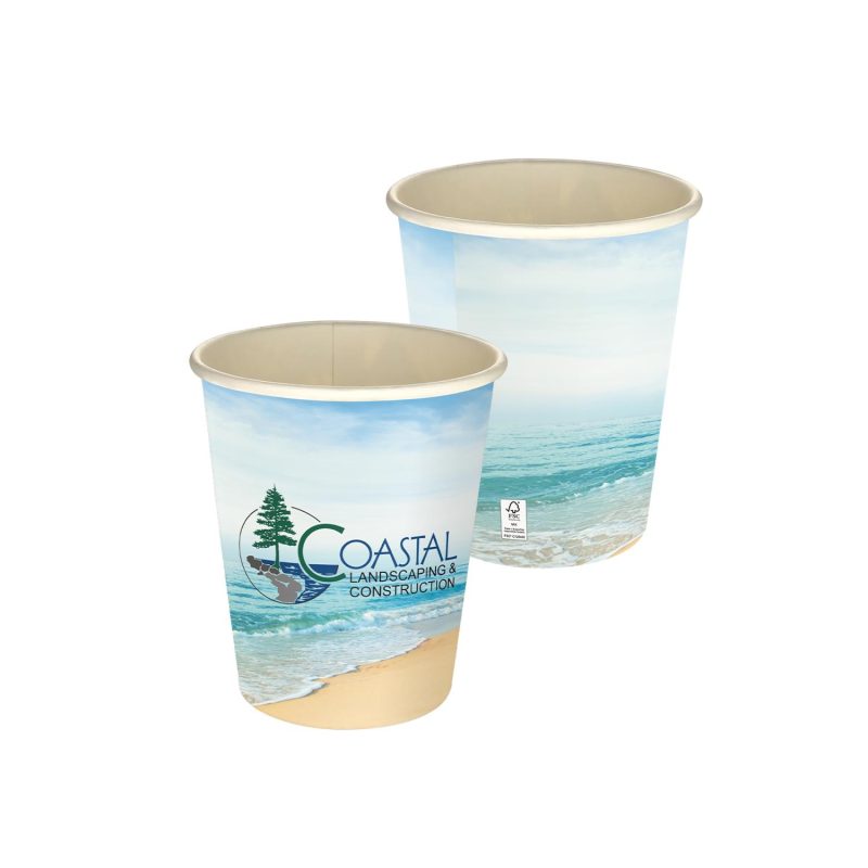 5 oz Full Color Seaside Paper Cup-1