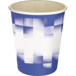 5 oz Full Color Shaded Checkers Paper Cup-4