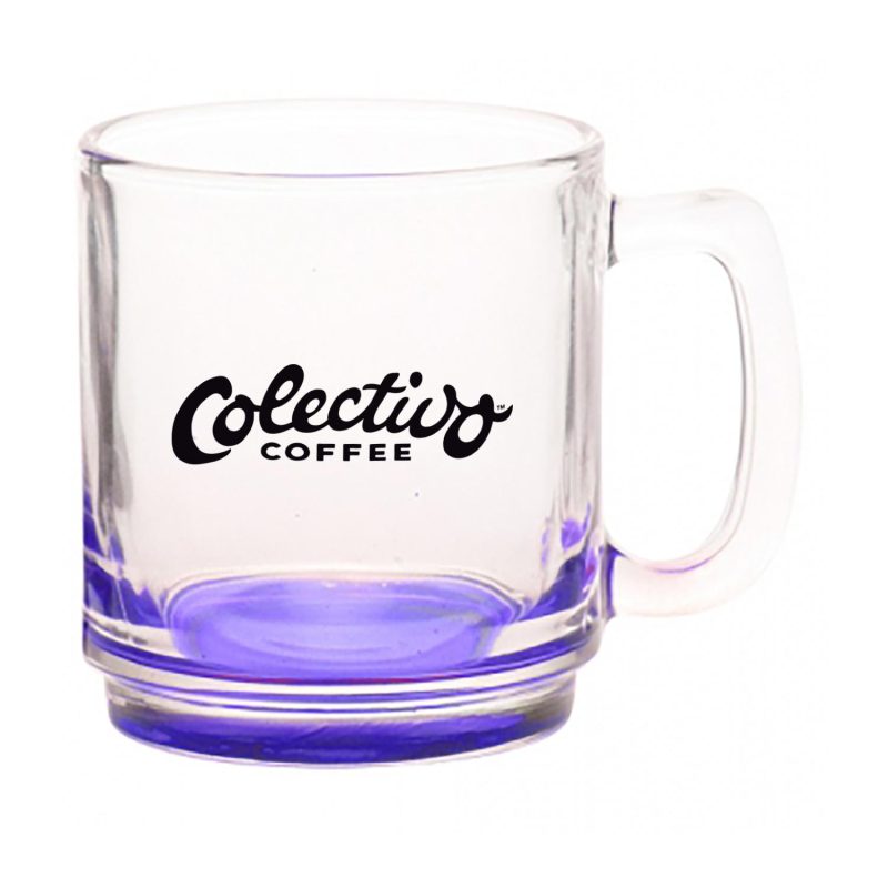 9 oz. Glass Coffee Mugs-8