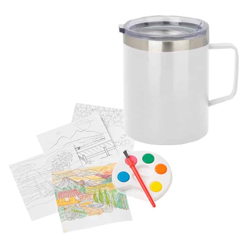 Adult Paint Set & Coffee Mug-5