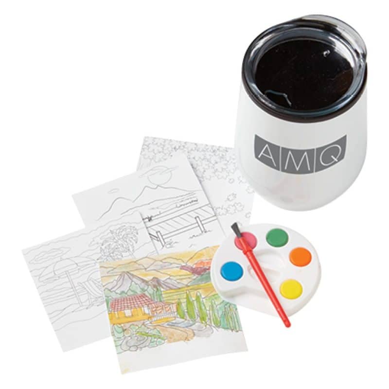 Adult Paint Set & Wine Tumbler-3