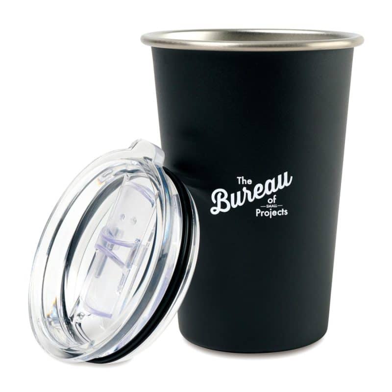 Arlo Classics Stainless Steel Travel Tumbler - 14 Oz. - Black-3