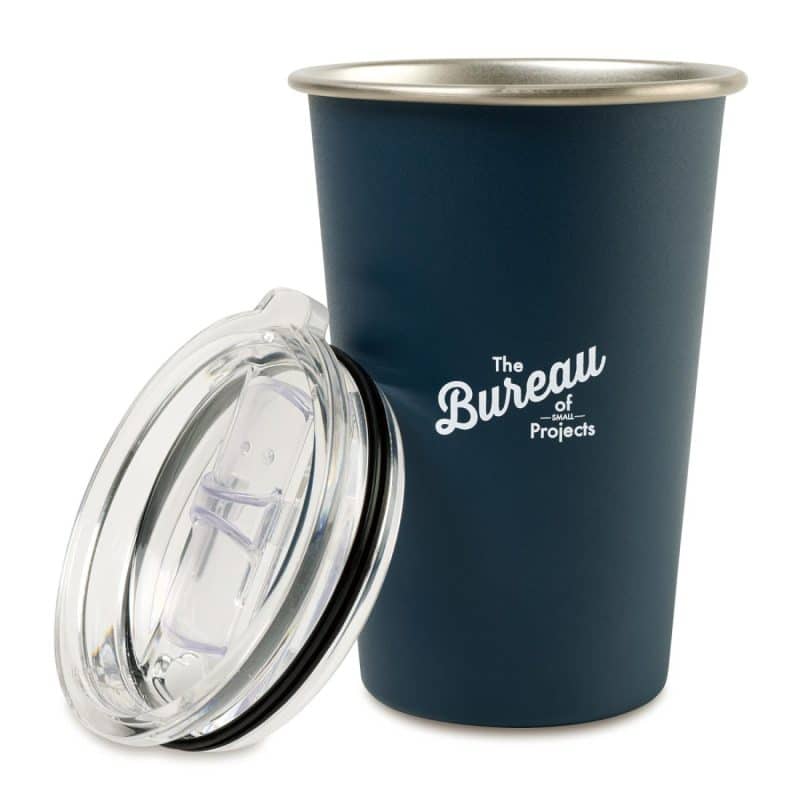 Arlo Classics Stainless Steel Travel Tumbler - 14 Oz. - Matte Navy-3