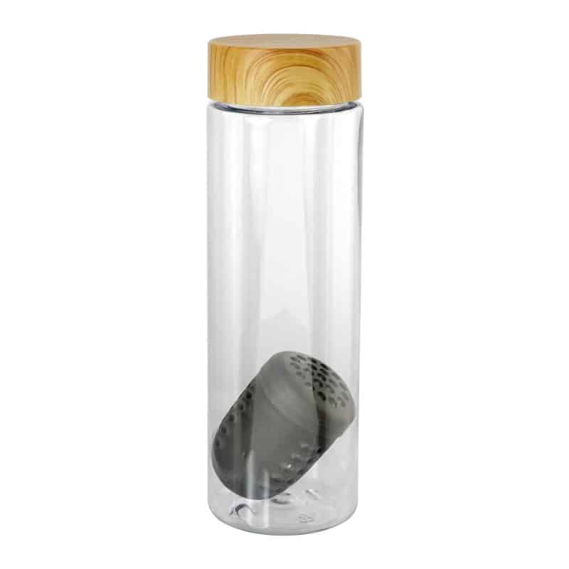 Bamboo Pattern 24 oz Recycled Bottle with Floating Infuser-6