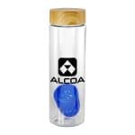 Bamboo Pattern 24 oz Recycled Bottle with Floating Infuser-7