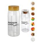 Bamboo Pattern 25 oz. Recycled Snack Bottle-3