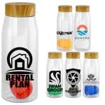 Bamboo Pattern 32oz Bottle with Floating Infuser-1