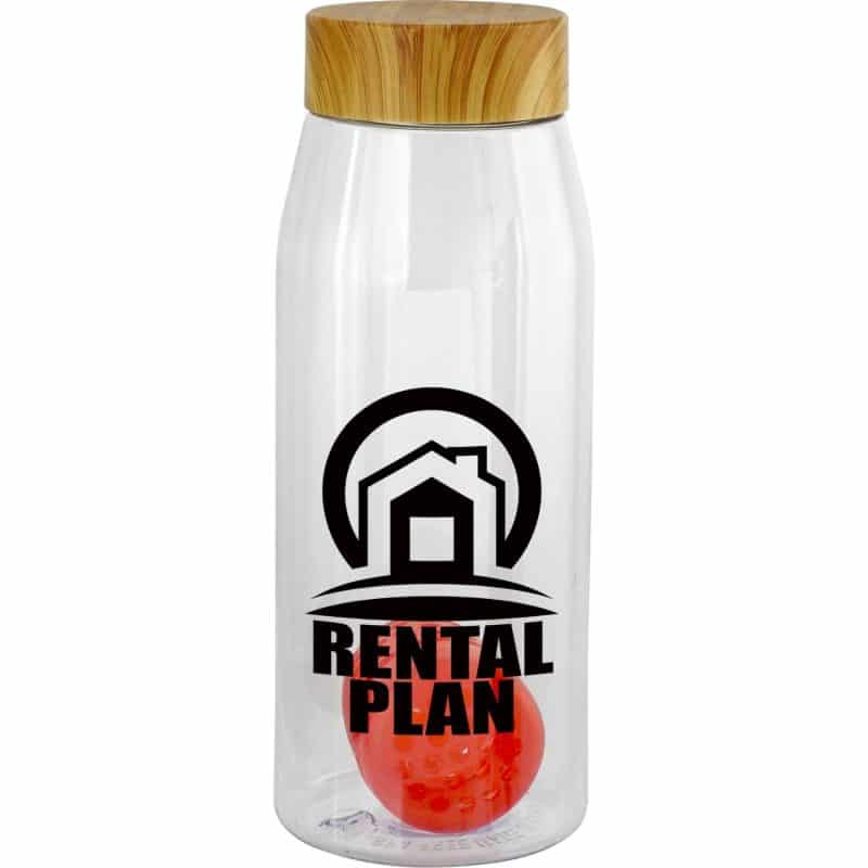 Bamboo Pattern 32oz Bottle with Floating Infuser-5