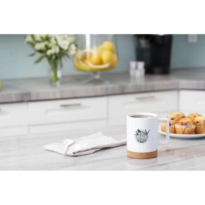 Bates 15oz Ceramic Mug w/ Cork Base-6