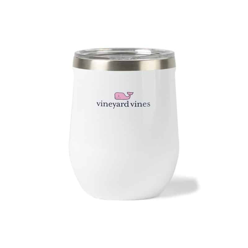 CORKCICLE® Canteen & Stemless Wine Cup Gift Set - Gloss White-4