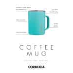 CORKCICLE® Coffee Mug - 16 oz. - Gloss Navy-6