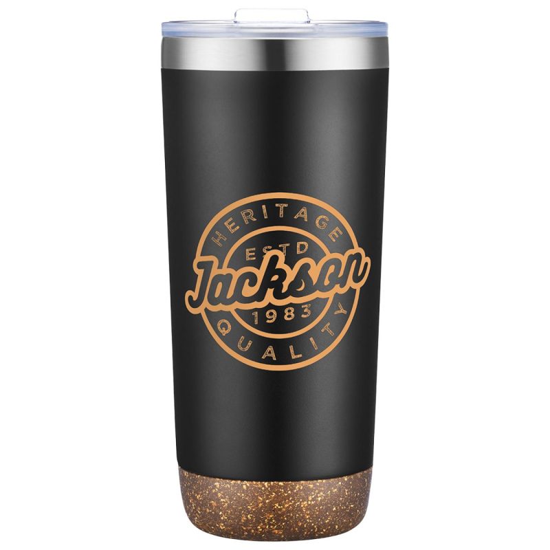 Cerano 22 oz Vacuum Insulated Tumbler with Cork Base-3