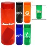 Clear View 24 oz. Colorful Bottle with Floating Infuser-1