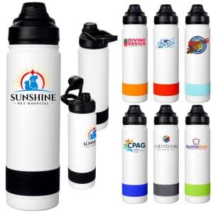 Colorful Sip Top 24 oz. Banded Bottle-1