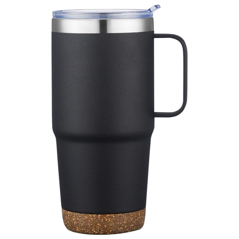 Cortina 24 oz Vacuum Insulated Travel Mug with Cork Base-4