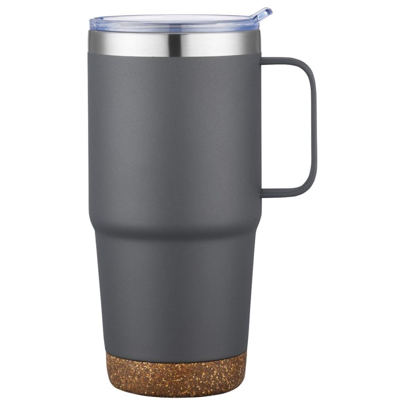 Cortina 24 oz Vacuum Insulated Travel Mug with Cork Base-6