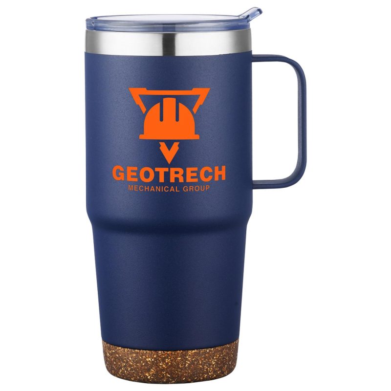 Cortina 24 oz Vacuum Insulated Travel Mug with Cork Base-7