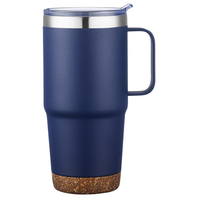 Cortina 24 oz Vacuum Insulated Travel Mug with Cork Base-8