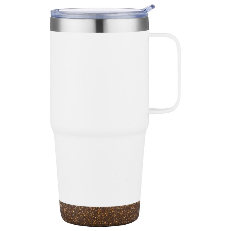 Cortina 24 oz Vacuum Insulated Travel Mug with Cork Base-10