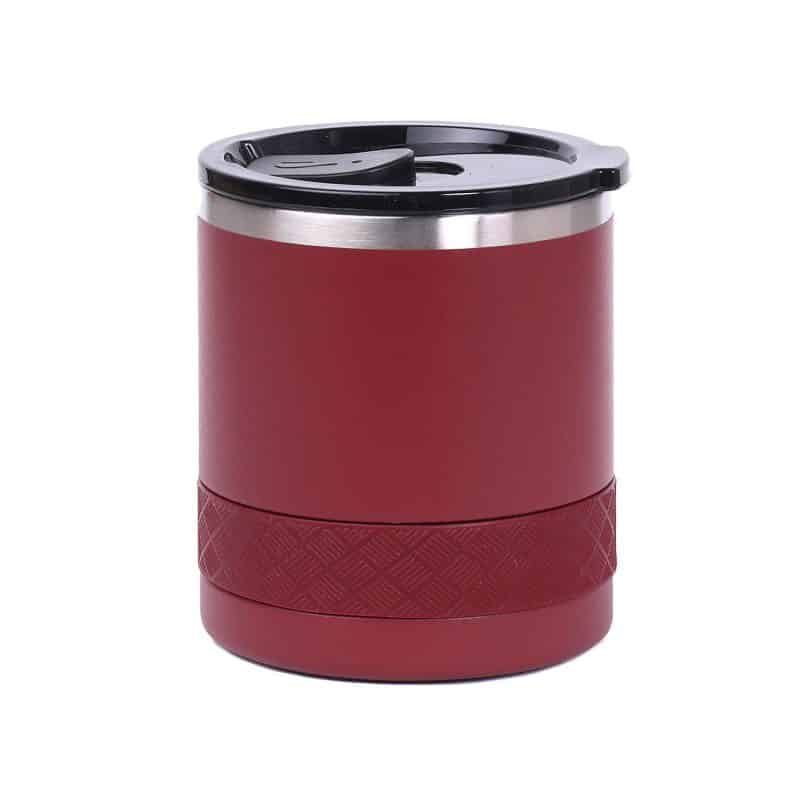 Elemental® 10oz Recess Lowball Tumbler - Insulated Stainless Steel Rocks Tumbler Shatter-Free Lid-10