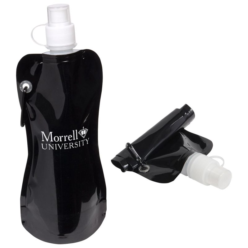 Flex Foldable 16 oz Water Bottle with Carabiner-3