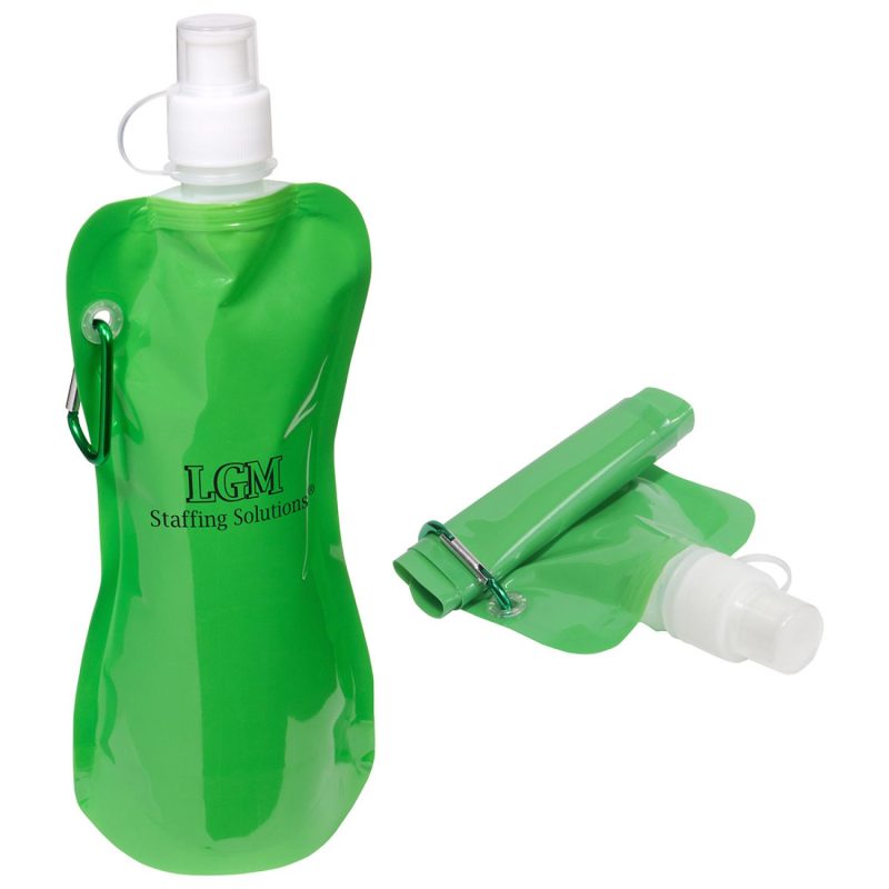 Flex Foldable 16 oz Water Bottle with Carabiner-9