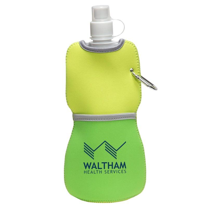 Flex Water Bottle with Neoprene Insulator-3