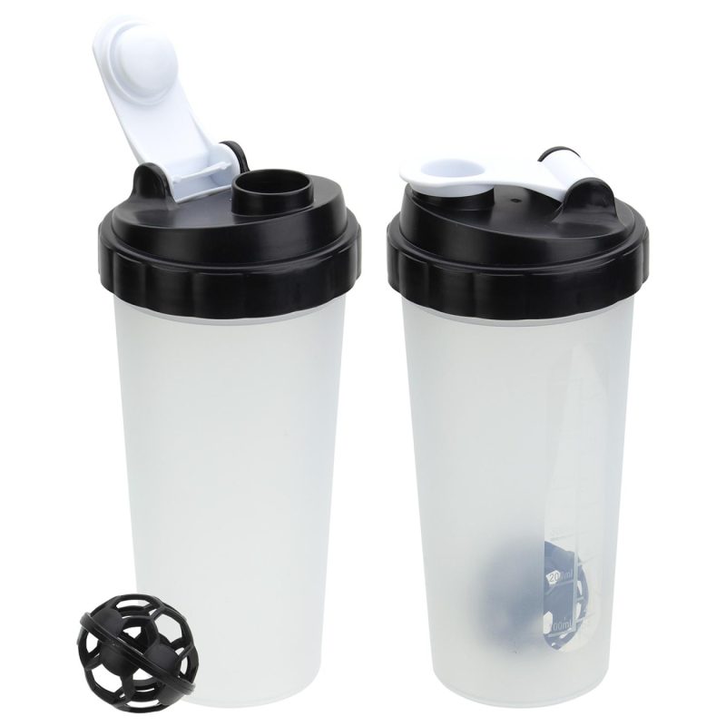 Flip-Top 20 oz Plastic Shaker Tumbler-4
