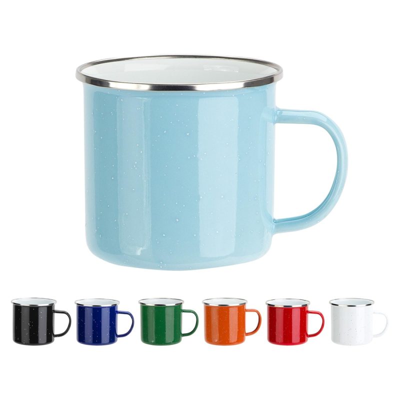 Foundry 16 oz Enamel-Lined Iron Coffee Mug-2