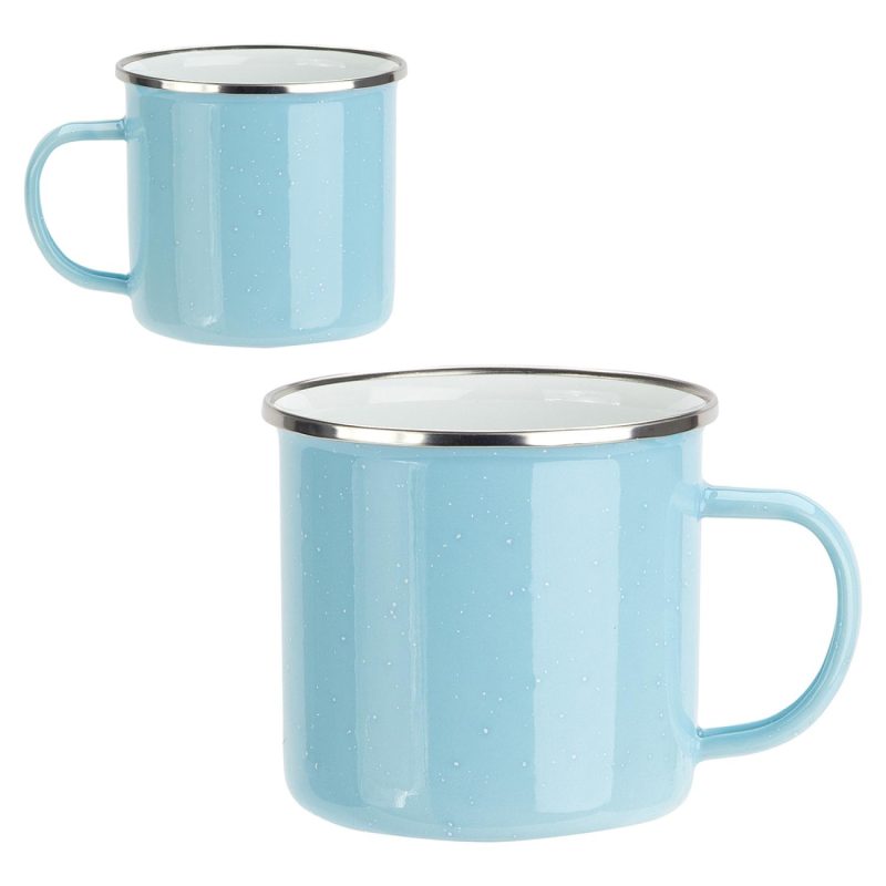 Foundry 16 oz Enamel-Lined Iron Coffee Mug-4