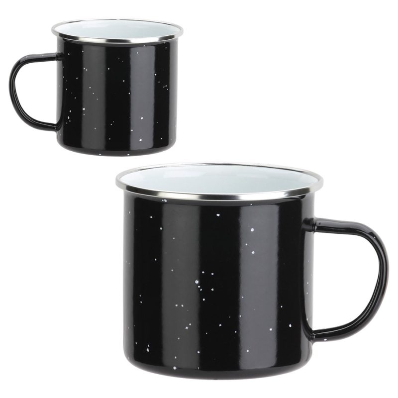 Foundry 16 oz Enamel-Lined Iron Coffee Mug-6