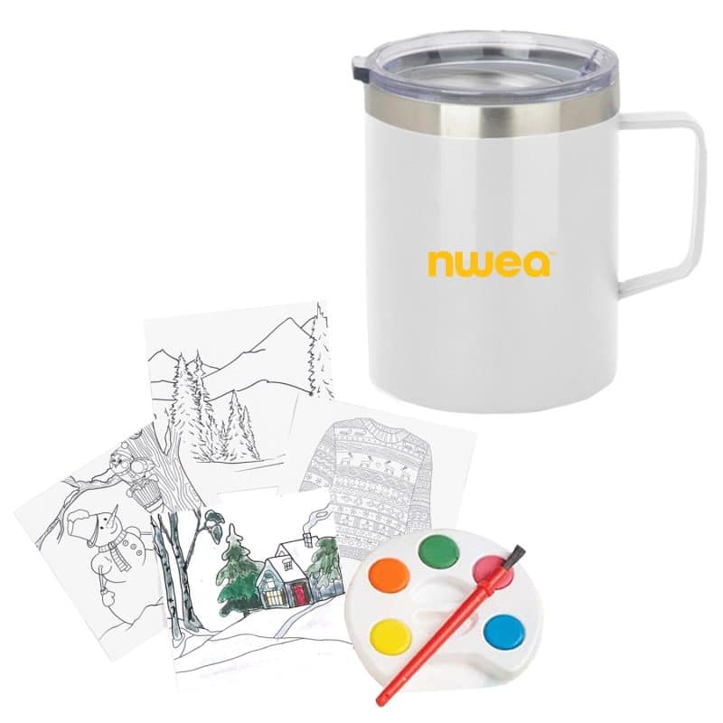 Holiday Adult Paint Set & Coffee Mug-6