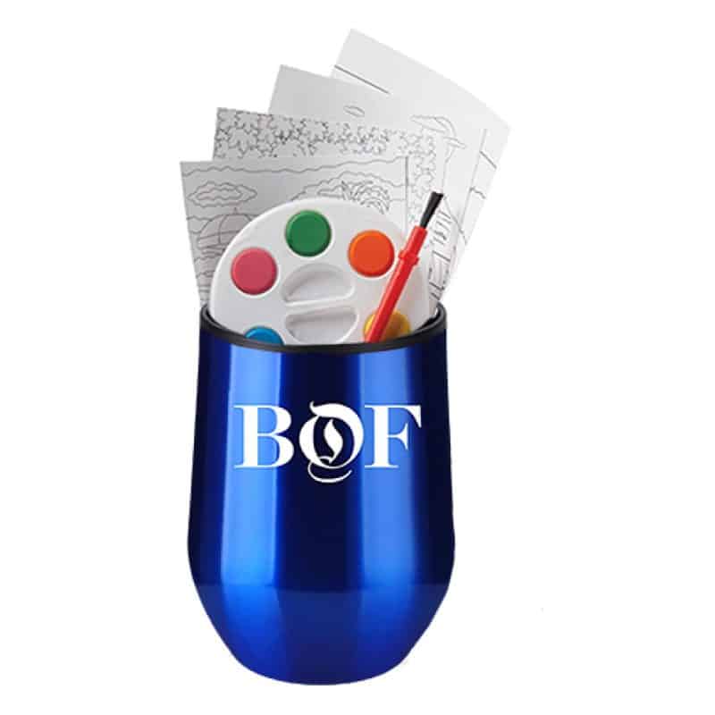 Holiday Adult Paint Set & Wine Tumbler-5