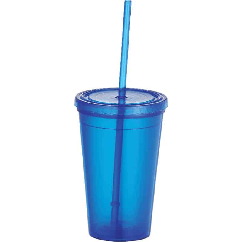 Iceberg 16oz Double-Wall Tumbler w/Straw-2