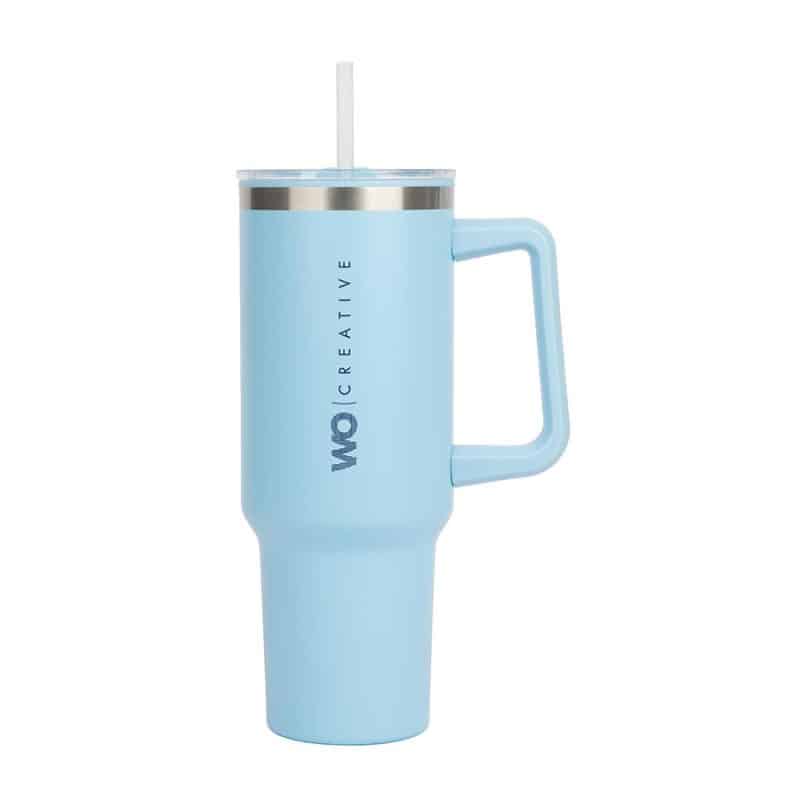 Izzy 40 oz. Steel/PP Liner Travel Mug-5
