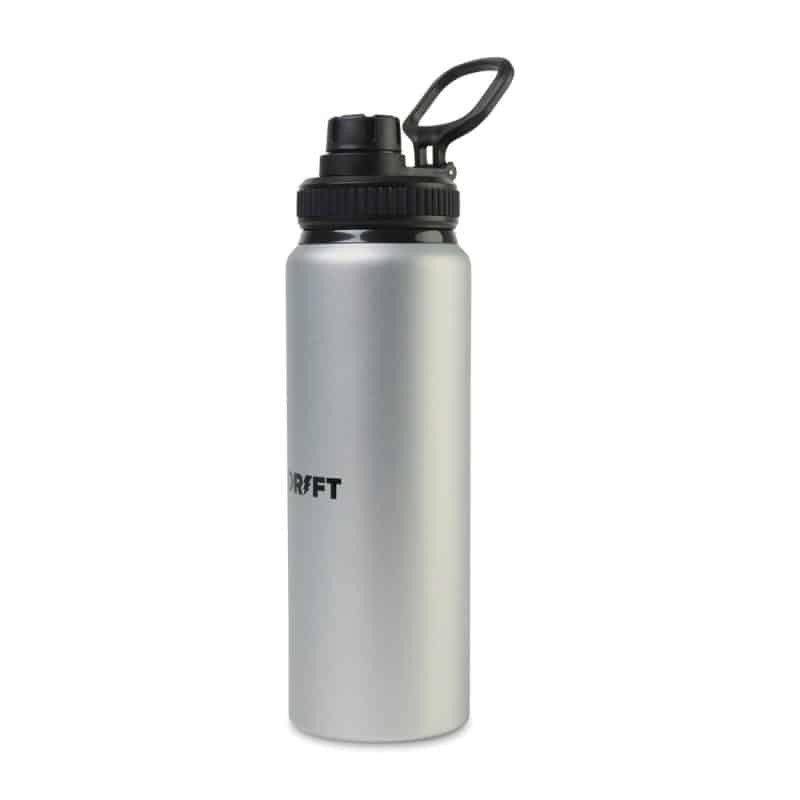 Jett Aluminum Chug Lid Hydration Bottle - 32 Oz. - Silver-3