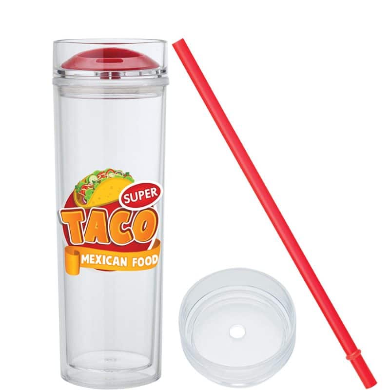 Jomocha 16 oz. Double Lid Hot / Cold Tumbler-5